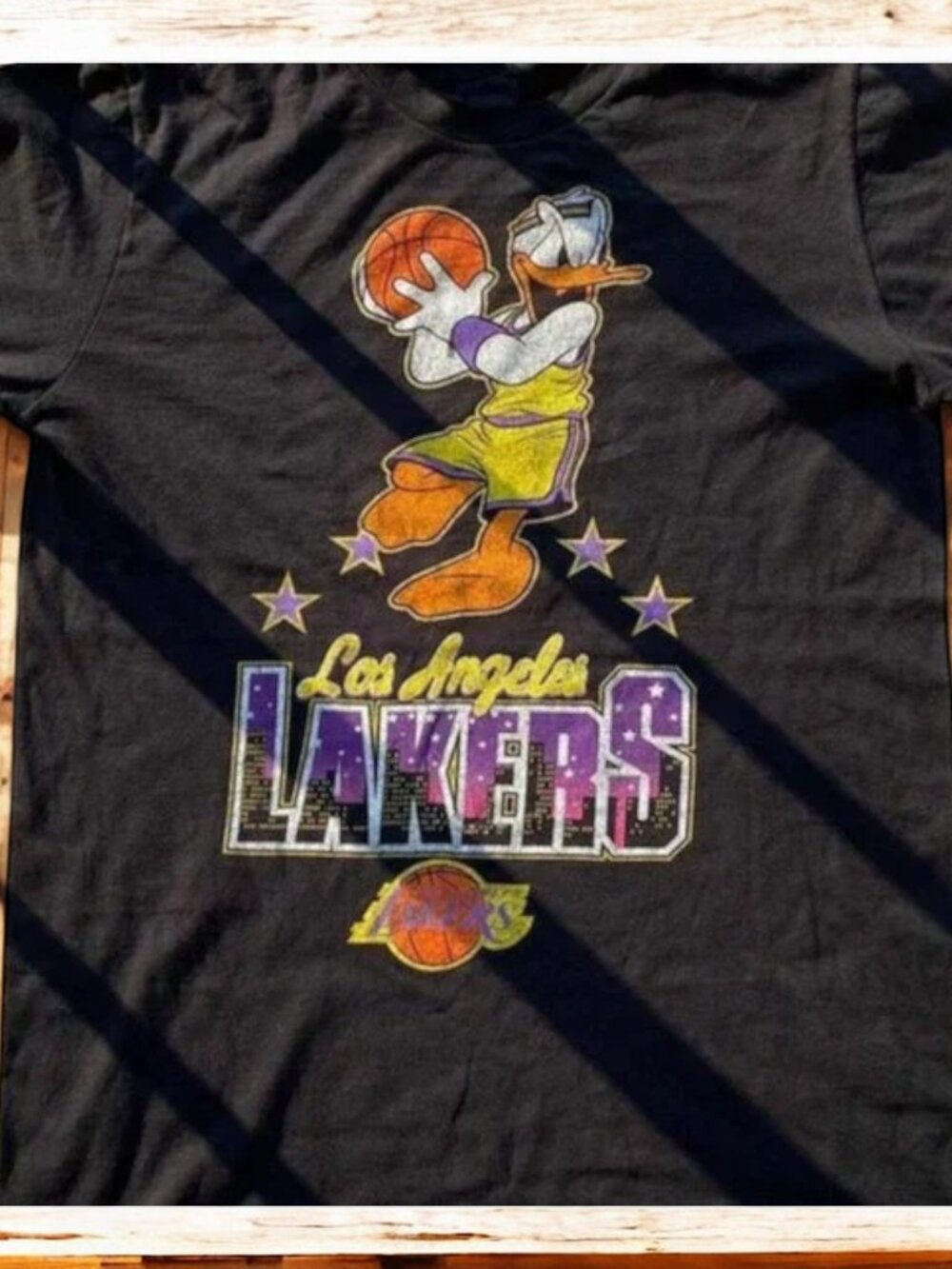 Super Rare Los Angeles Lakers Donald Duck City Edition Shirt, Los Angeles Lakers